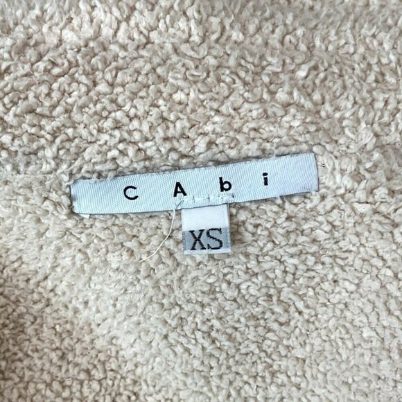 ✨ Winter-Ready Chic — Cabi Faux Suede Shearling Jacket Camel Tan XS Style 932 ✨ - Picture 7 of 13